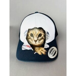 Ssstufff Yupoong‎ Cat Trucker Hat SnapBack Adjustable Cap NEW